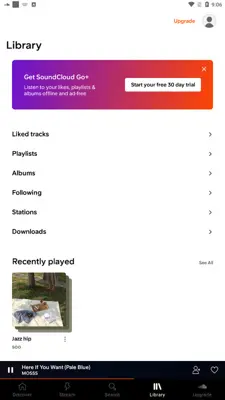 SoundCloud android App screenshot 4